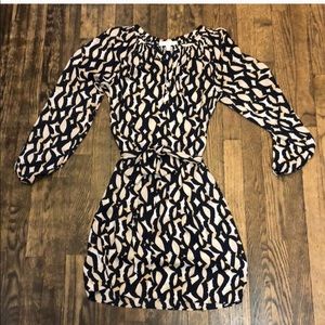 Banana republic Black and Tan dress